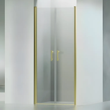  Rijeka .||. Gold 120 kétszárnyú nyíló zuhanyajtó, 195cm, 5mm, NANO fürdőkellék
