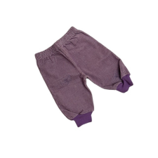 Rikidor Bébi Kordnadrág - Világos Lila Pillangó Hímzéssel babanadrág