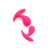 Rimba Copenhagen - anál dildó szett - pink (2db)