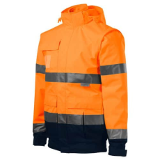 Rimeck 5V2 Rimeck HV Guard 4 in 1 láthatósági kabát fluoreszkáló narancssárga - XL