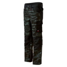 Rimeck Munkanadrág férfi Vertex Camo W09 camouflage dark gray 58 long méret munkaruha