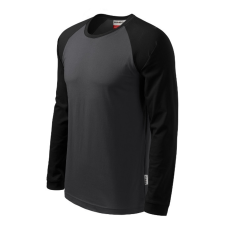 Rimeck Street LS póló unisex ébenszürke 2XL munkaruha