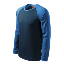 Rimeck Street LS póló unisex tengerészkék XL munkaruha