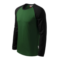 Rimeck Street LS póló unisex üvegzöld 2XL munkaruha