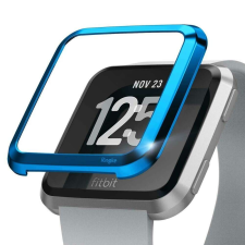 Ringke Fitbit Versa rozsdamentes acél díszkeret elektromos kék okosóra kellék