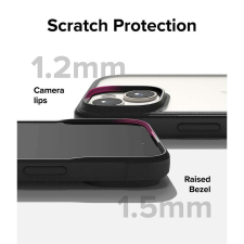 Ringke iPhone 15 Plus Fusion Bold átlátszó/fekete tok tok és táska