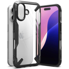 Ringke iPhone 16 Fusion X tok, fekete tok és táska