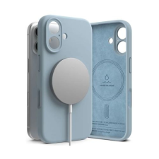 Ringke iPhone 16 Tok - Szilikon Mágneses Kék tok és táska