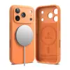 Ringke Silicone Magnetic - iPhone 17 Pro telefon tok, narancssárga