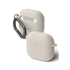 Ringke Silicone tok AirPods 4 - bézs fülhallgató, fejhallgató tok