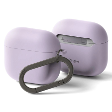 Ringke Silicone tok AirPods 4 - lila fülhallgató, fejhallgató tok