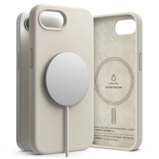 Ringke szilikon mágneses MagSafe tok iPhone 16E készülékhez Stone tok és táska