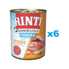 RINTI Kennerfleish Junior Chicken 6x400 g marhahússal kölyökkutyáknak kutyaeledel