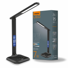  RIO LED VIDEX asztali lámpa szabályozható 5W 3000K - 5500K CCT Touch FEKETE világítás