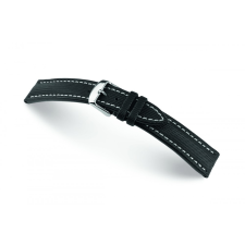 RIOS1931 Bass Hightech Nytech óraszíj, fekete, 22/20mm óraszíj