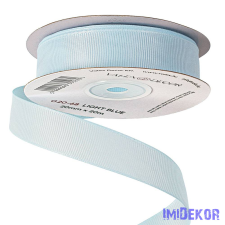 Ripsz szalag 20mm x 20m - Világoskék dekorációs kellék