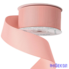 Ripsz szalag 38mm x 20m - Sötét rózsaszín dekorációs kellék