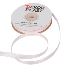  Ripsz szalag halvány rózsaszín 1cmx25y dekorációs kellék