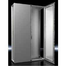 RITTAL VX25 8208.000 Álló fém szekrény, teli ajtóval, 2 ajtós, 2000x1200x800, IP55, szerelőlappal, sorolható (Rittal 8208000) villanyszerelés