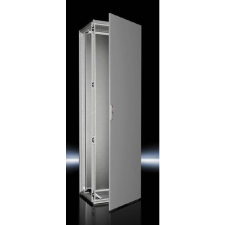RITTAL VX25 8626.000 Álló fém szekrény, teli ajtóval, 2200x600x600, IP55, szerelőlappal, sorolható (Rittal 8626000) villanyszerelés