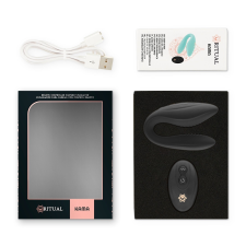 Ritual Kama párvibrátor, távirányítóval (fekete) vibrátorok