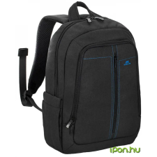 RivaCase 7560 Canvas Laptop Backpack 15.6" fekete (7860 Black ECO Backpack) számítógéptáska