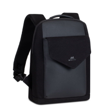 RivaCase 8521 Canvas backpack Black (4260403579381) - Notebook Hátizsák számítógéptáska
