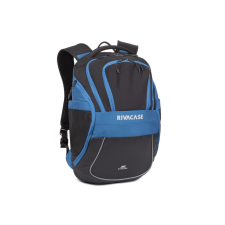 RivaCase Mercantour 15.6" Notebook hátizsák - Fekete/Kék számítógéptáska