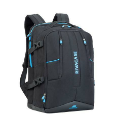 RivaCase Notebook hátizsák, gaming eszközökhöz, 17,3, RIVACASE Borneo 7860, fekete (NTRB7860B) számítógéptáska