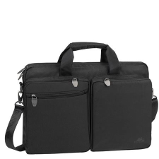 RIVACASE Notebook táska, 16", RIVACASE "Tiergarten 8530", fekete számítógéptáska