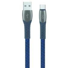 RivaCase Usb kábel, usb - usb-c, 1,2 m, rivacase &quot;ps6102&quot;, kék 4260403575963 kábel és adapter
