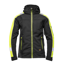 Rival ARSO Softshell munkáskabát Fekete/Sárga - S munkaruha