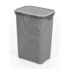 Rival rattan szennyestartó szürke 60 liter bútor