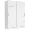  RIVANO IV. Tolóajtós gardróbszekrény 150x200x60 - fehér