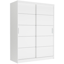  RIVANO IV. Tolóajtós gardróbszekrény 150x200x60 - fehér bútor