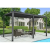 RIWALL RMBP 13x10 Anthracite bioklimatikus alumínium pergola 4x3m antracit (BP-QR43)