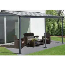 RIWALL RMPP 16x10 Anthracite alumínium pergola 5x3m (BW8-V2) kerti tárolás
