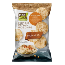 Rizschips RICE UP humuszos 60g előétel és snack