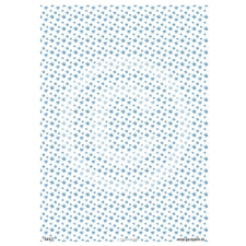  Rizspapir - háttér, nefelejcs dekorációs kellék