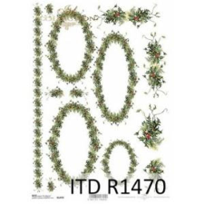  Rizspapír - keretek dekorációs kellék