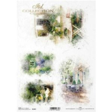  Rizspapír - kert dekorációs kellék