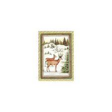  Rizspapír – rénszarvas dekorációs kellék