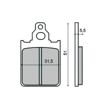 RMS Féktárcsák RMS Vespa PX féktárcsához (VNX2-VLX1-VSX1) egyéb motorkerékpár alkatrész