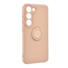 ROAR AMBER szilikon telefonvédő (tartógyűrű, mágneses, kameravédő) RÓZSASZÍN (GP-134750) tok és táska