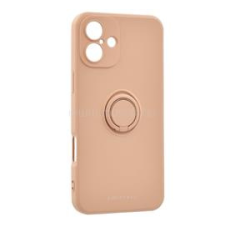 ROAR AMBER szilikon telefonvédő (tartógyűrű, mágneses, kameravédő) RÓZSASZÍN (GP-160006) tok és táska
