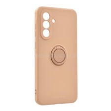 ROAR AMBER szilikon telefonvédő (tartógyűrű, mágneses, kameravédő) RÓZSASZÍN (GP-166315) tok és táska