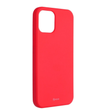 ROAR Apple iPhone 12 Pro Max tok, Rugalmas szilikon, Roar Jelly, Rózsaszín tok és táska