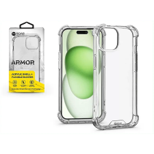 ROAR Apple iPhone 15 Plus Armor Gel szilikon ütésálló tok, átlátszó (KC247248) tok és táska