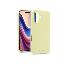 ROAR Apple iPhone 16 Plus szilikon hátlap - Roar Cloud Skin - sárga tok és táska