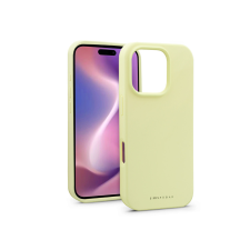 ROAR Apple iPhone 16 Pro szilikon hátlap - Roar Cloud Skin - sárga tok és táska